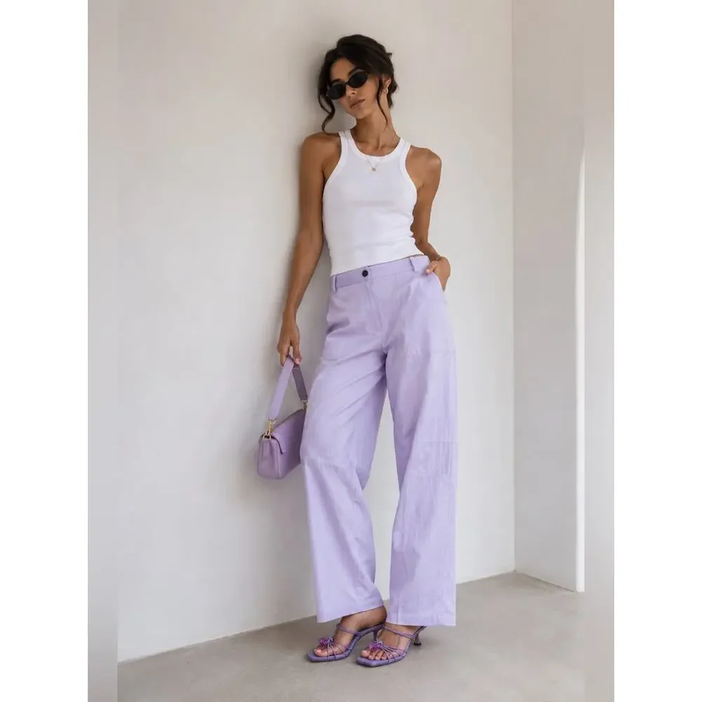 Jimmy Choo Mule 50 Tanzanite Nappa Leather Mules 39 - Picture 7 of 10